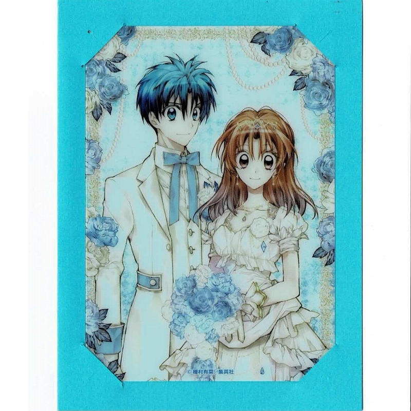 種村有菜 アニメイトカフェ 第3弾 響古 逆滝 トレーディングウエディングカード 箔押し台紙付