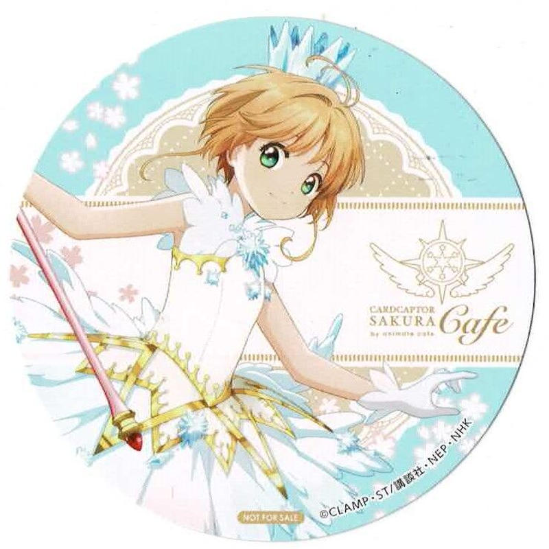 カードキャプターさくら Animate Cafe 21 木之本桜 等身柄 水色 コース