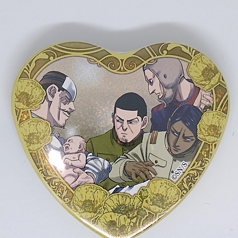 ゴールデンカムイ展 「愛です」缶バッジ第2段 尾形百之助