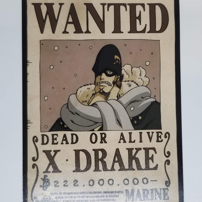 One Piece X ドレーク手配書ブロマイド K Books 池袋 ２次元グッズ通販