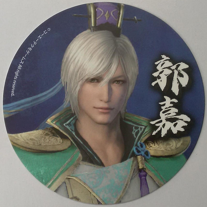 真 三國無双 郭嘉 コースター K Books 池袋 ２次元グッズ通販