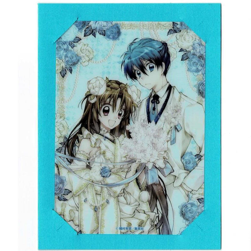 種村有菜 アニメイトカフェ 第3弾 桜 青葉 トレーディングウエディングカード 箔押し台紙付