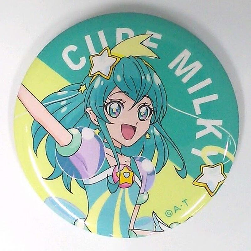 超人気の プリキュア プリティストア キュアミルキー 缶バッジ 名古屋限定 羽衣ララ 新色追加