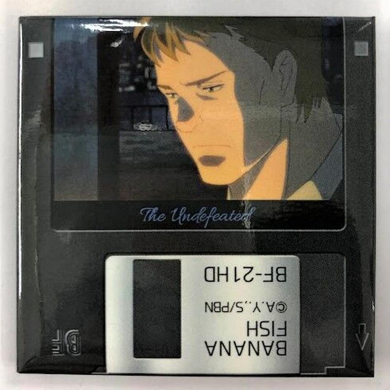 Banana Fish マックス ロボ トレーディングフロッピー風缶バッジ Part 4