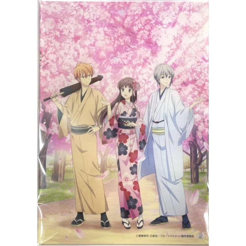 カード欠品 高屋奈月 フルーツバスケット アクリルアートパネル 桜のころ 夾 透