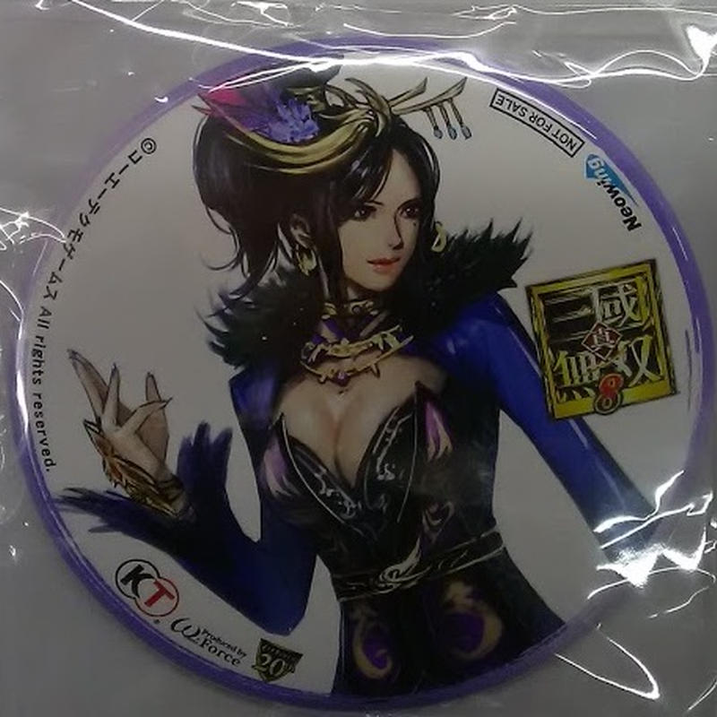 三國無双 甄姫缶バッジ K Books 池袋 ２次元グッズ通販
