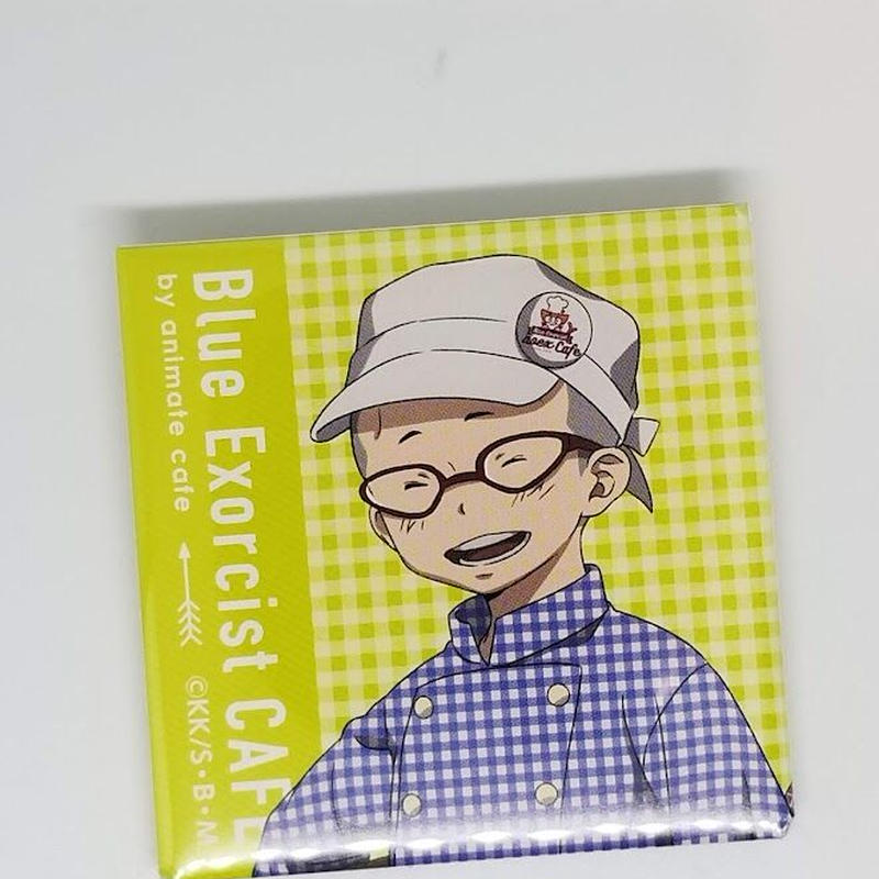 青の祓魔師 三輪子猫丸 トレーディングスクエア缶バッジ K Books 池袋 ２次元グッズ通販