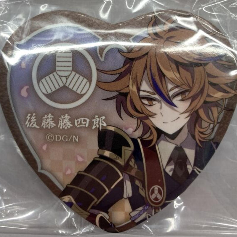 刀剣乱舞 後藤藤四郎 ハート缶バッジ K Books 池袋 ２次元グッズ通販