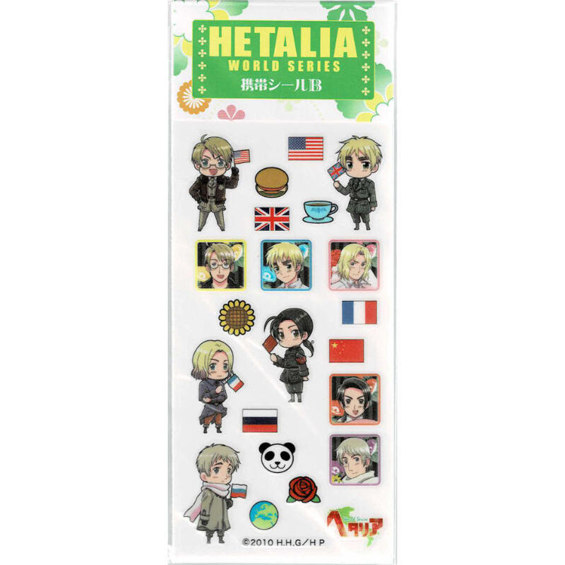 日丸屋秀和 ヘタリア 連合国 携帯シール K Books 池袋 ２次元グッズ通販
