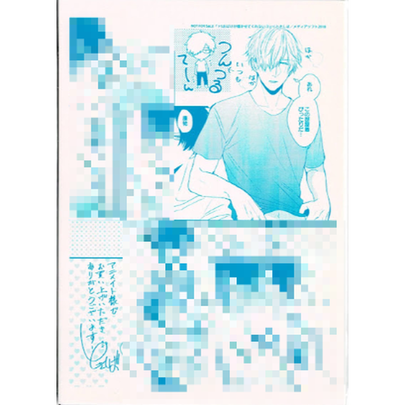 ときしば ドsおばけが寝かせてくれない 2 アニメイト特典 ペーパー Blグッズ K