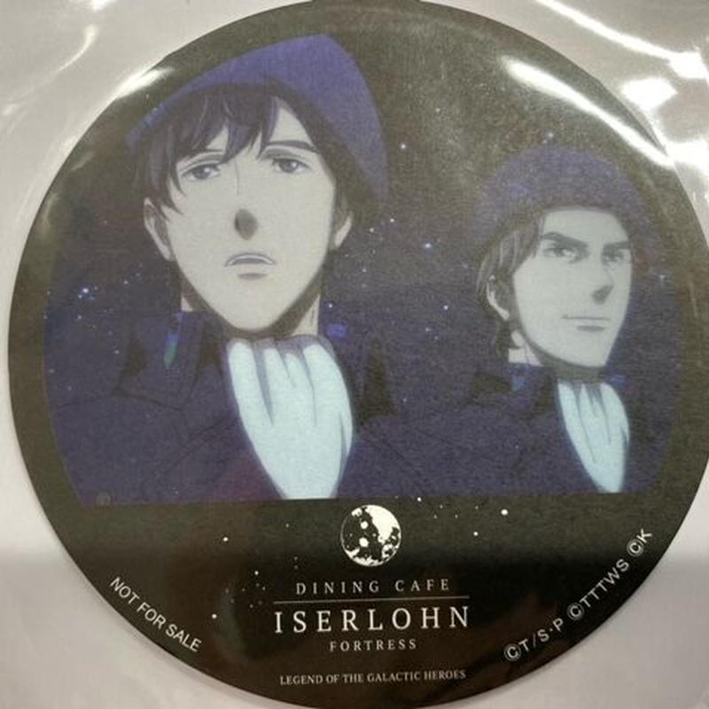 銀河英雄伝説 コースター ヤン シェーンコップ K Books 池袋 ２次元グッズ通販