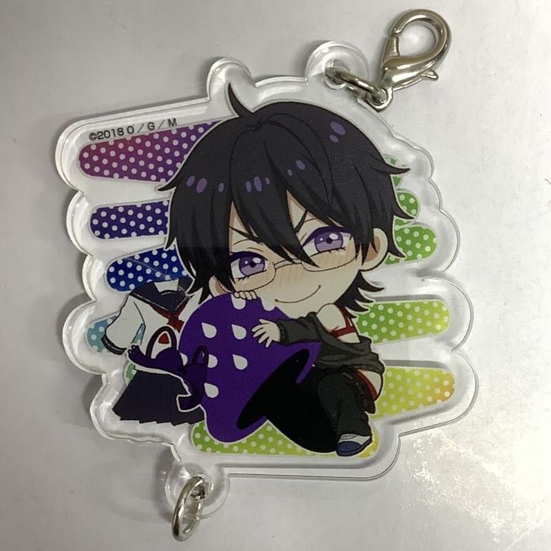 ヤリチン ビッチ部 ふぉーちゅんシリーズ 鹿谷樹 アクリルチャーム Blグッズ K