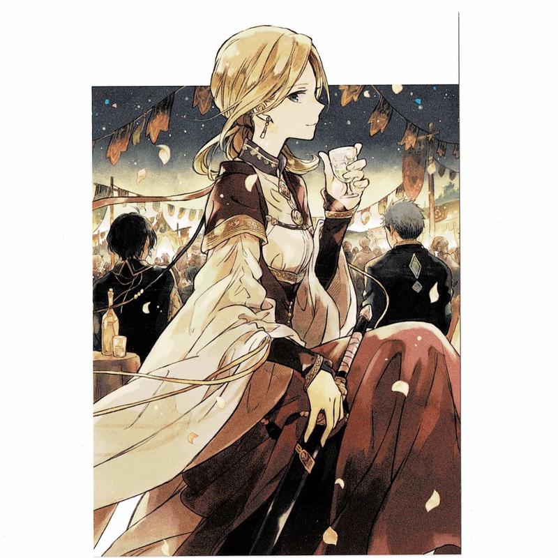 赤髪の白雪姫 15th Anniversary コラボレーションカフェ 木々 19巻表紙柄 ヒ