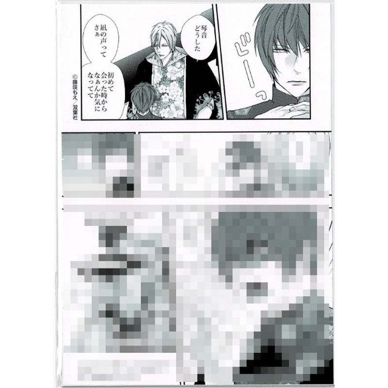 藤咲もえ 腐男子召喚 異世界で神獣にハメられました 2巻 ペーパー Blグッズ K B