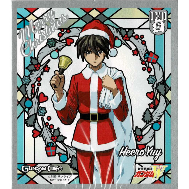 ガンダムw ガンダムカフェ ミニ色紙コースター ヒイロ K Books 池袋 ２次元グ