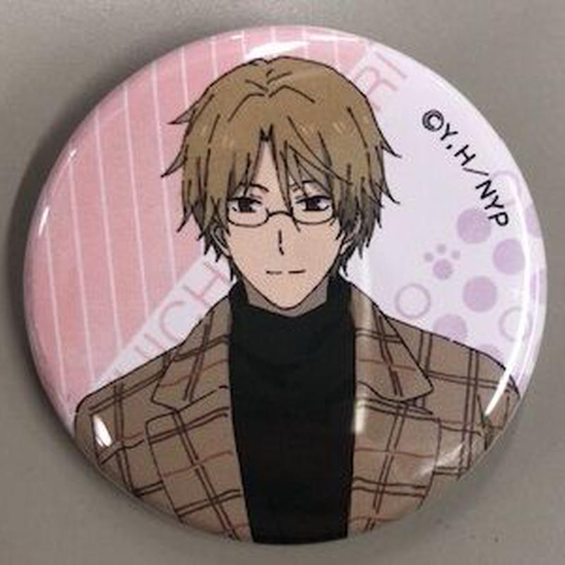 夏目友人帳 石起こしと怪しき来訪者 Oioiコラボ ランダム缶バッジ 名取周一 K Boo