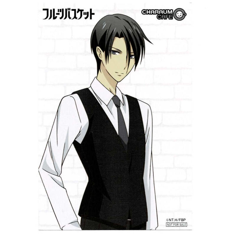 フルーツバスケット 草摩はとり キャラウムカフェ キャラクターパネル席限定 ポストカード