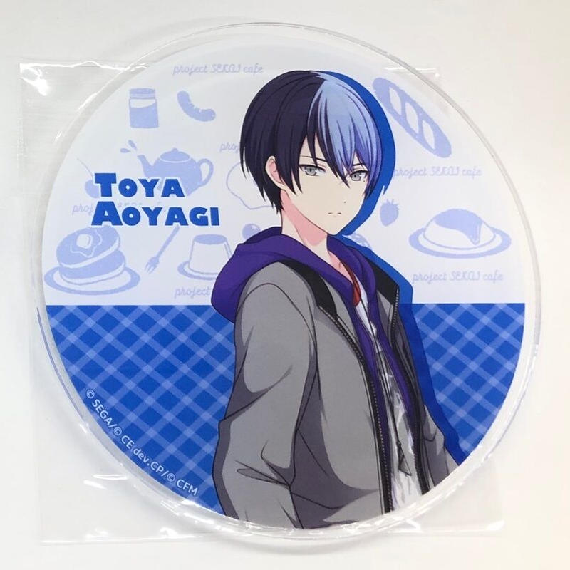 プロジェクトセカイ プロセカカフェ In Animax Cafe アクリルコースター 青柳冬弥