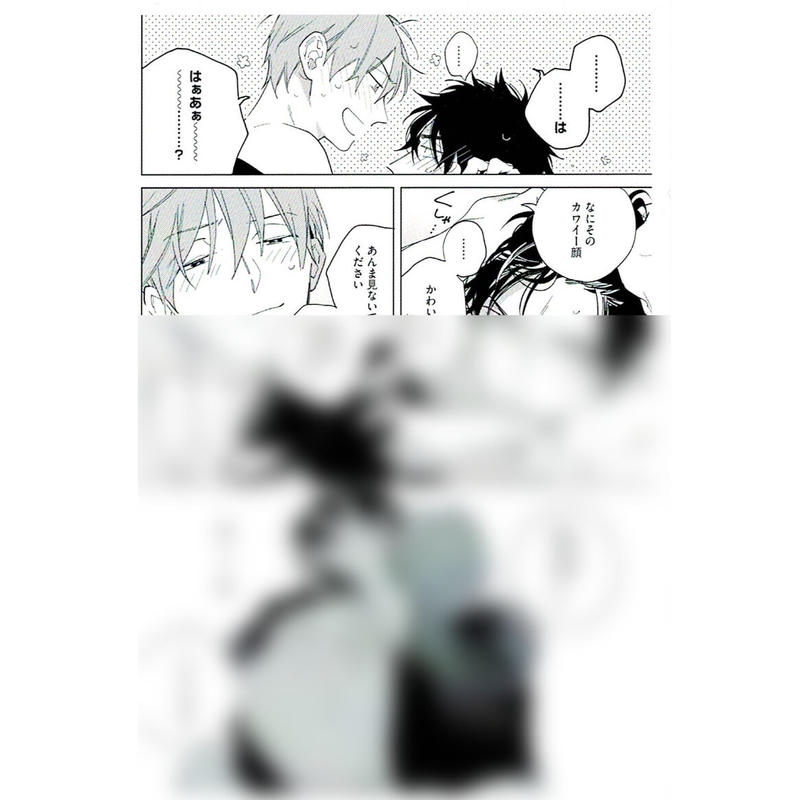 嘉島ちあき 俺と上司のかくしごと Gush18周年展示会 Le Bouquet ポストカ