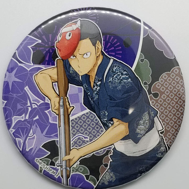 ハイキュー 田中 龍之介 缶バッジ ハイキュー 01 浴衣ver K Books ハイキュー 田中 龍之介 缶バッジ ハイキュー 01 浴衣ver K Books