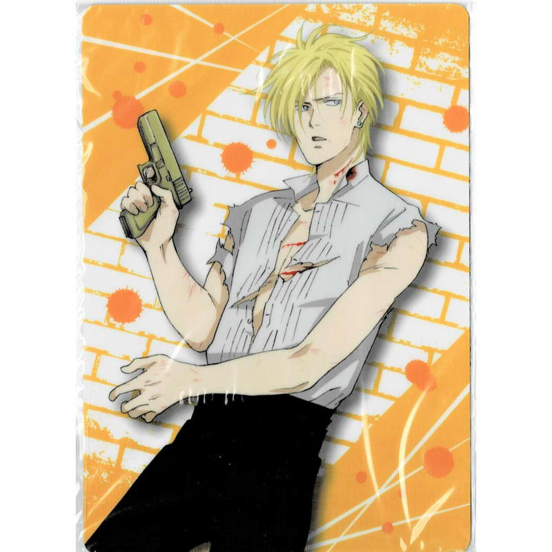 Banana Fish アッシュ リンクス B6サイズ イラストカード K Books 池