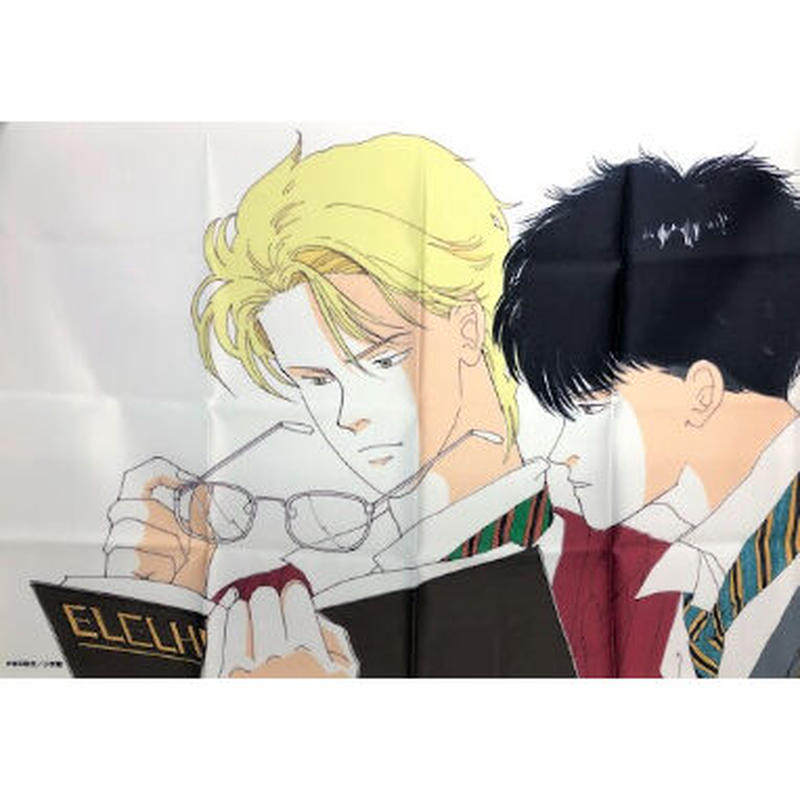 開封済 Banana Fish Dmmスクラッチ アッシュ 英二 A 2賞 布ポスター