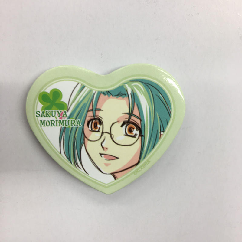 ときめきメモリアルgirl S Side 守村桜弥 ハート缶バッジ K Books 池袋