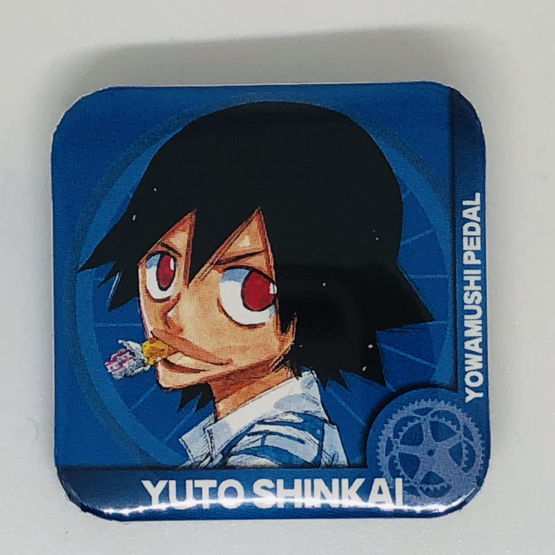 弱虫ペダル 新開 悠人 スクエア缶バッジ K Books 池袋 ２次元グッズ通販