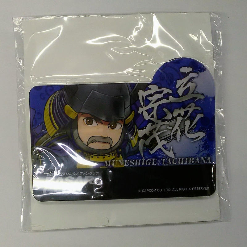 Basara Club ファンミーティング14年 推し武将バッジ 立花宗茂 K Boo Basara Club ファンミーティング14年 推し武将バッジ 立花宗茂 K Boo