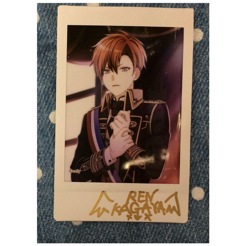オンエア 加賀谷蓮 直筆サイン入り宝石が丘歌劇団 Real Photo Le Bleuet