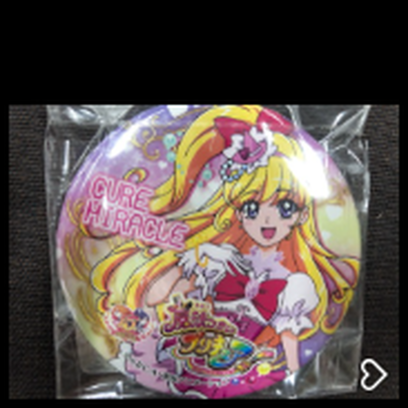プリキュア感謝祭上映会 限定販売トレーディング缶バッジ キュアミラクル K Books 池