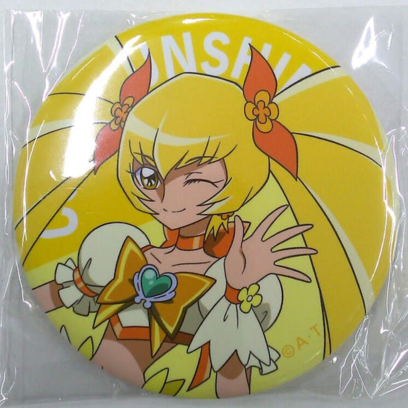 ハートキャッチプリキュア キュアサンシャイン プリティピックアップフェア 缶バッジ K B