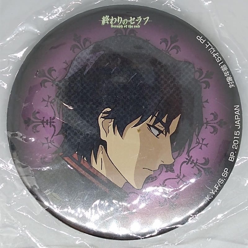 終わりのセラフ 一瀬 グレン 缶バッジ 月鬼ノ組vs吸血鬼 K Books 池袋 ２次