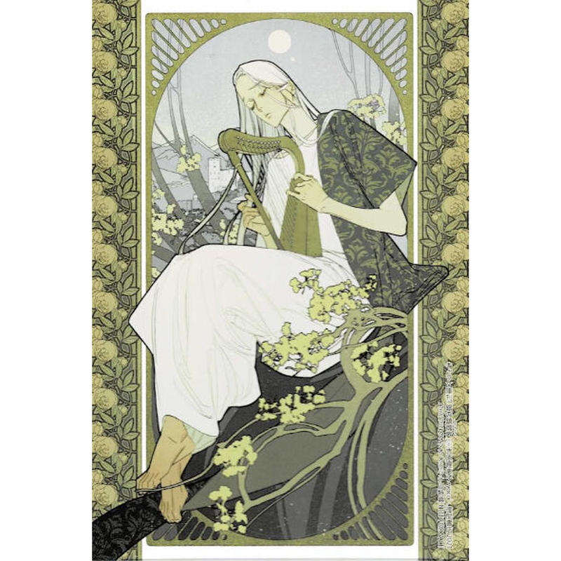 吉原理恵子 Yoco 銀の鎮魂歌 イラストカード Blグッズ K Books 池袋