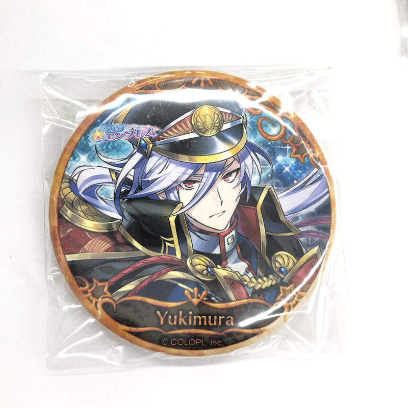 白猫プロジェクト メモリアルトレーディングスタンド丸型缶バッジ ユキムラ K Books