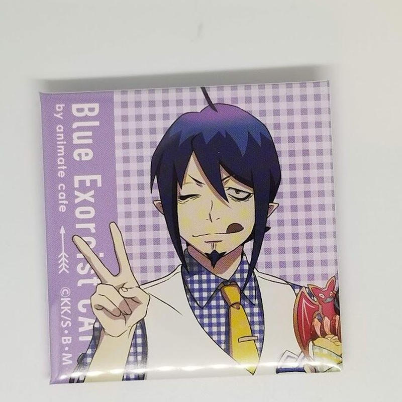 青の祓魔師 メフィスト フェレス トレーディングスクエア缶バッジ K Books 池袋