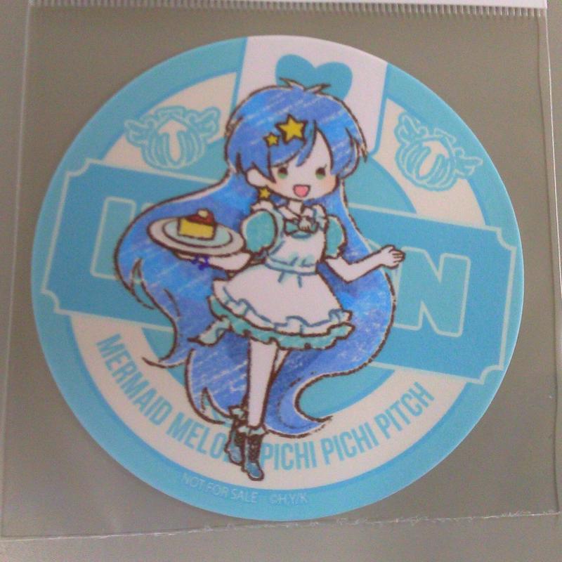 ぴちぴちピッチ グラフアートカフェ コースター 宝生波音 K Books 池袋 ２次元グッズ通販