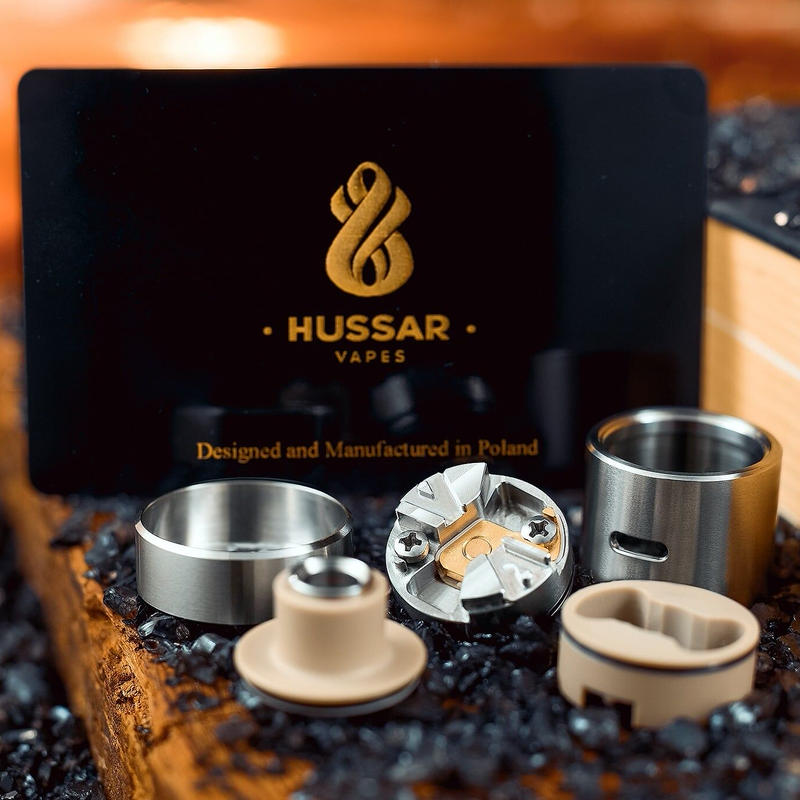 Hussar Nubo Rda By Hussar Vapes 3pcs Vape