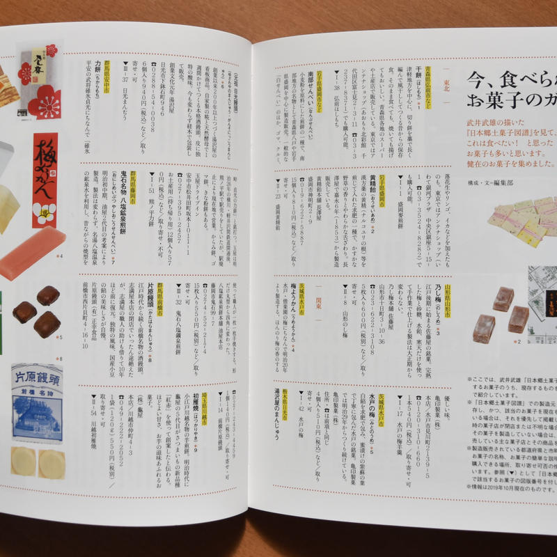 懐かしいお菓子 武井武雄の 日本郷土菓子図譜 を味わう イルフ童画館ミュージアムショップ