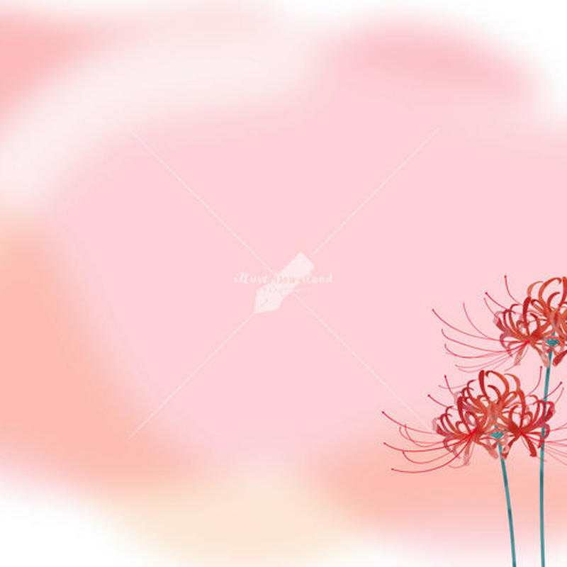 彼岸花 赤色 背景 イラストデータ Illust Download 彼岸花 赤色 背景 イラストデータ Illust Download