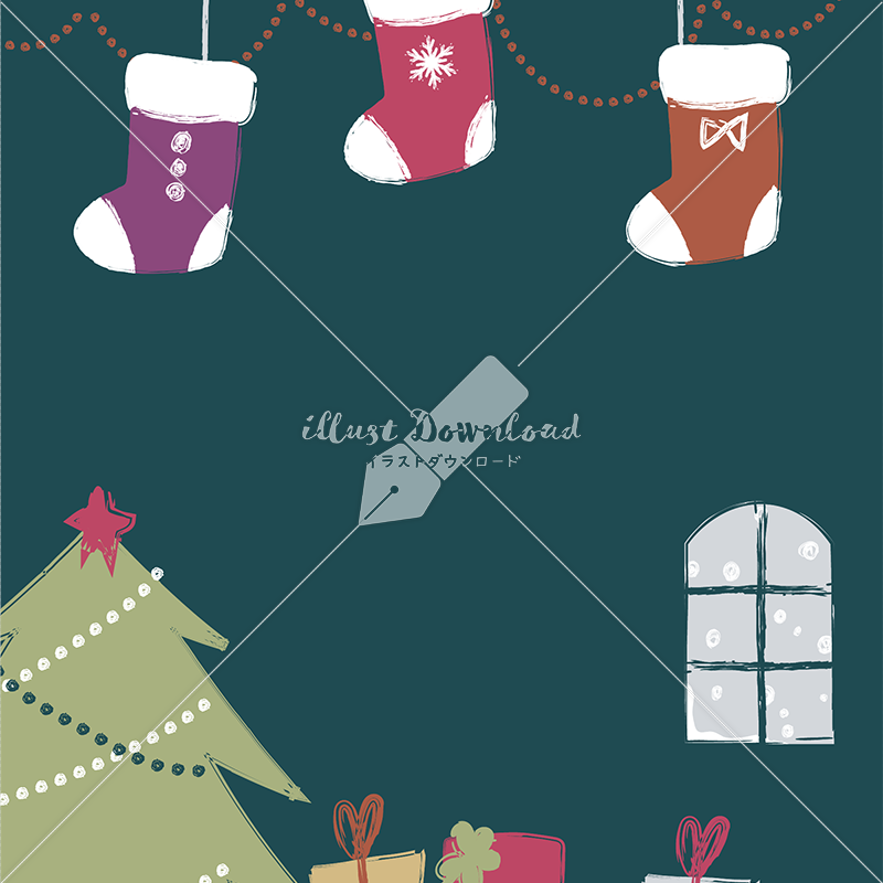 クリスマスカード 手描き かわいい イラスト4 Illust Download