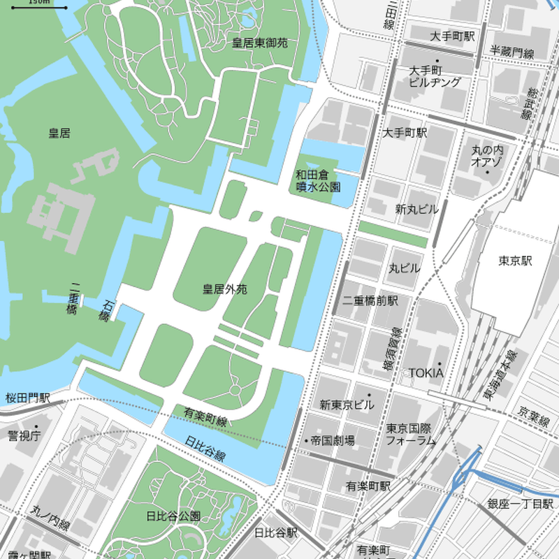 東京 丸の内 皇居マップ Pdfデータ 地図素材をダウンロードにて販売するお店 今八商店 東京 丸の内 皇居マップ Pdfデータ 地図素材をダウンロードにて販売するお店 今八商店
