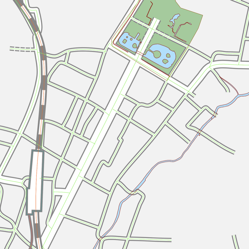 神奈川 江ノ電 鎌倉 逗子 ベクター地図データ Eps 中国語 繁体字 英語 並記版