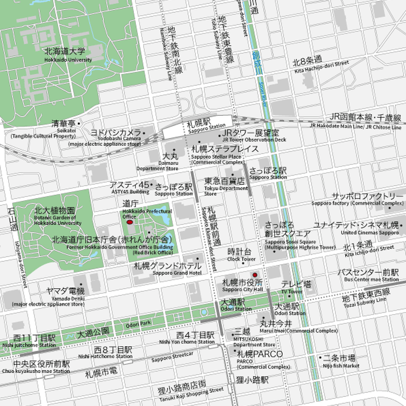 北海道 札幌 ベクター地図データ Eps 日本語 英語 並記版 地図素材をダウンロードに 北海道 札幌 ベクター地図データ Eps 日本語 英語 並記版 地図素材をダウンロードに