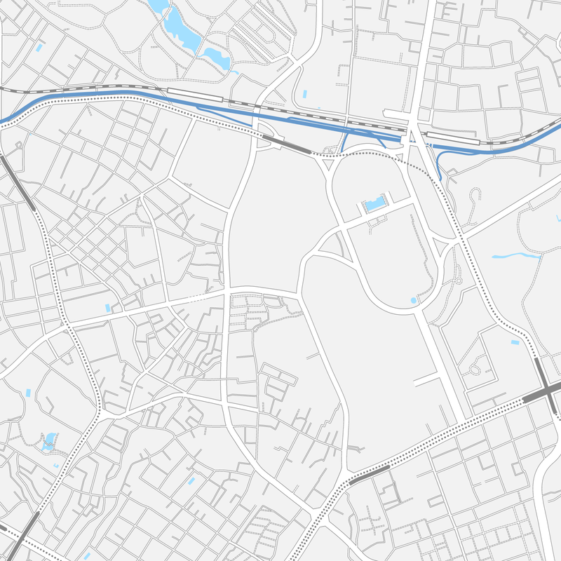 無料 東京 神宮外苑 フリー素材 Png画像 文字なし 地図素材をダウンロードにて販売す
