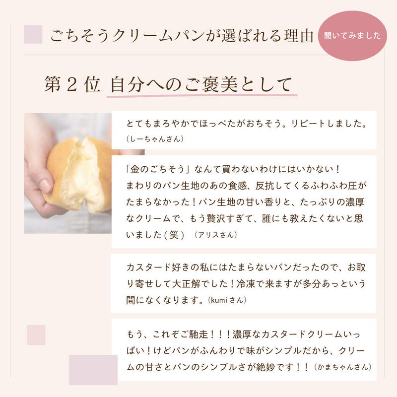 Gift ごちそうギフトセット 黄金食パン 1 本 ごちそうクリームパン3個 特製風