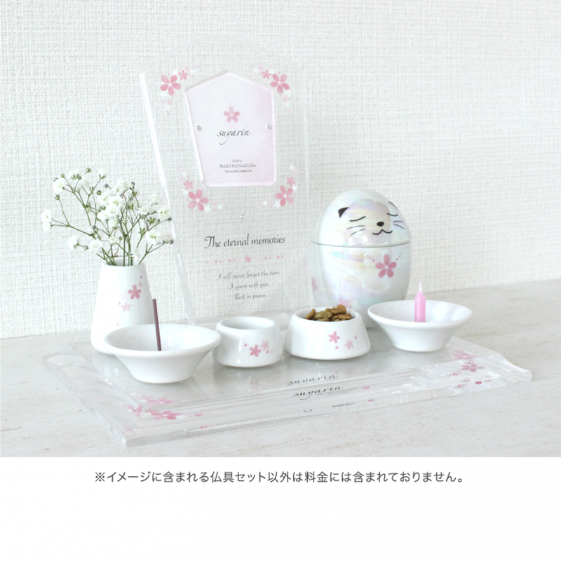 ポイント5倍 限定クーポン Suyarin すやりん チワワ はなづな 骨つぼ 3 5寸 骨壺