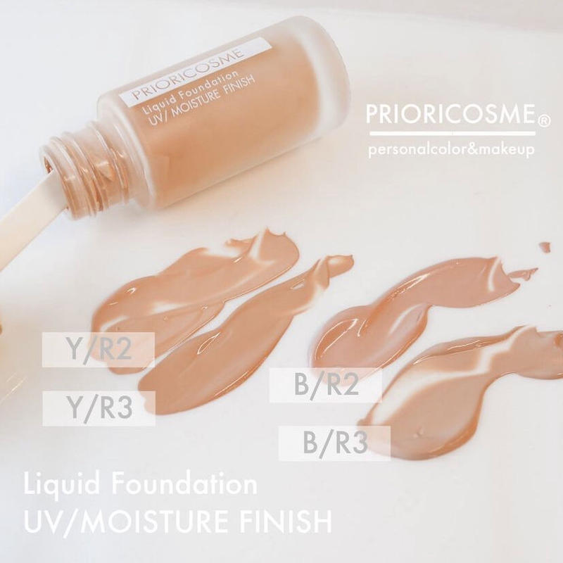 108 Y R2 リキッドファンデーション イエローベース 赤みの強い色白肌 あまりお肌に黄み