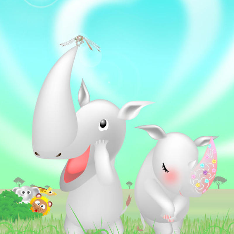 イラスト067 サバンナデート Design Studio Island