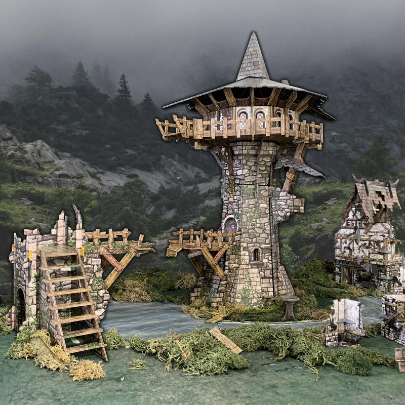 カードボード 魔術師の塔 Issun World ミニチュアゲームとtrpg関連グッズ専門店